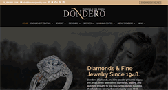 Desktop Screenshot of donderojewelry.com